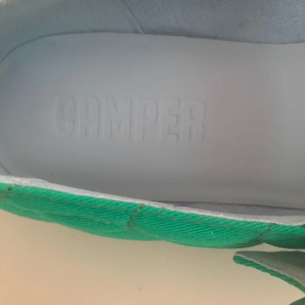 Camper Green Quilted Mary Jane Flats - Picture 3 of 7